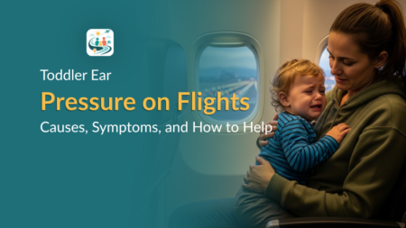 Toddler Ear Pressure on Flights: Causes & Relief Toddler crying during airplane landing because of ear pressure